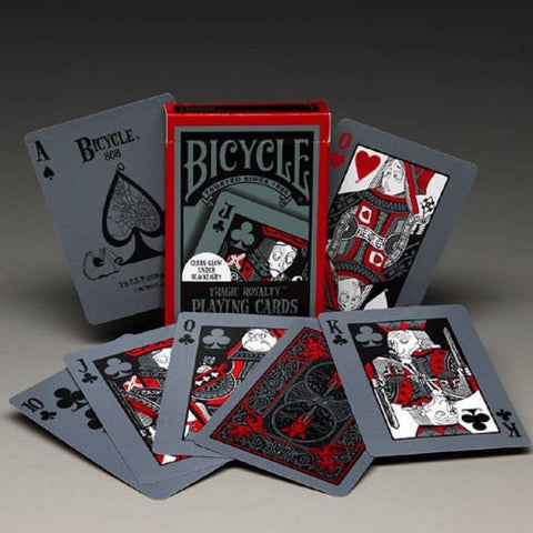Bicycle Tragic Royalty Playing Cards Deck Glow In Dark Under Black Light