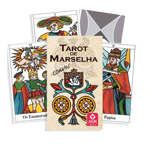 Tarot de Marselha Convos β Portuguese Edition (AGM Urania) β Classic Marseille Deck
