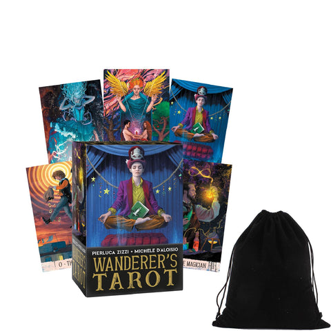 Wanderer'S Tarot Cards With Guidebook Mind Possibilities Mysticism Lo Scarabeo