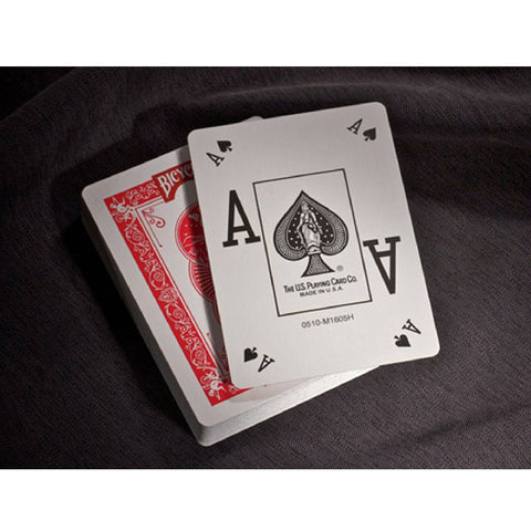 Bicycle Pro Red Deck Pokerpeek Face Playing Cards Deck Poker Size