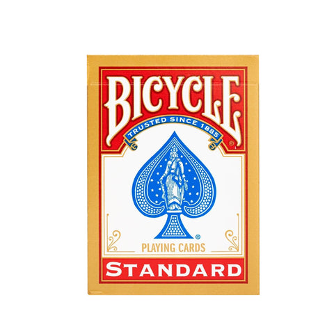 Bicycle Rider Standard poker cards golden frame Color Red