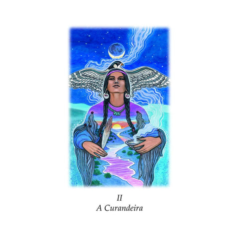 Tarot Vision Quest, Gayan Sylvie Winter & Jo Dose Portuguese
