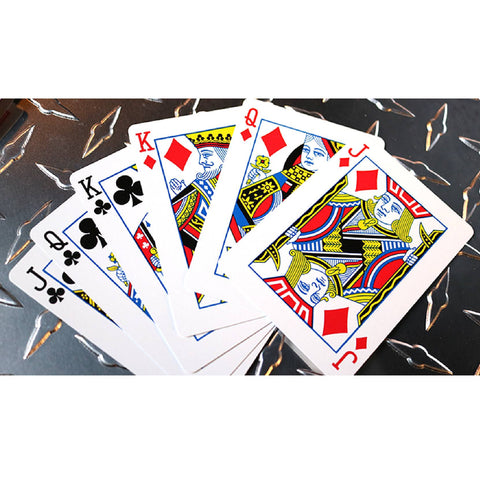 Bicycle Rider Standard poker cards golden frame Color Red