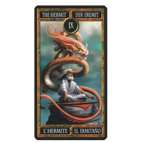 Anne Stokes Dragon Tarot Cards Deck Fournier Original Esoteric Telling
