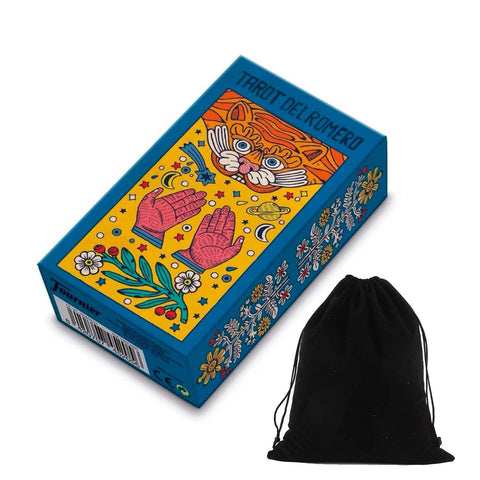 Tarot Del Romero Cards Deck Fournier Esoteric Fortune Telling Original With Bag