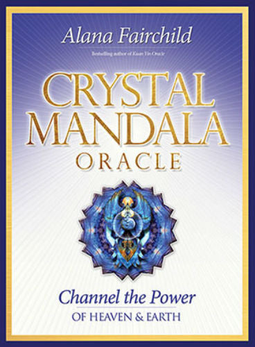 Crystal Mandala Oracle Cards Deck Alana Fairchild Esoteric Telling Blue Angel