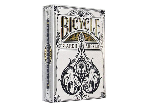 Bicycle Archangels Playing Cards For Poker | Theory11 | Made in USA | Black White