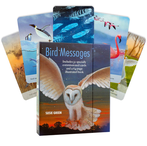 Bird Messages Cards Deck And Book Cico Books Esoteric Susie Green Fortune NEW
