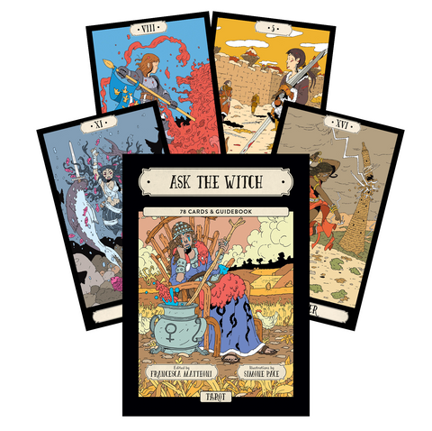 Ask The Witch Tarot Cards Rockpool Francesca Matteoni And Simone Pace Magic NEW