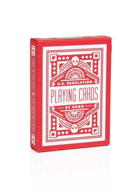 Dkng Red Wheel Playing Cards Deck Magic Tricks Poker USa Art Of Play Aop006