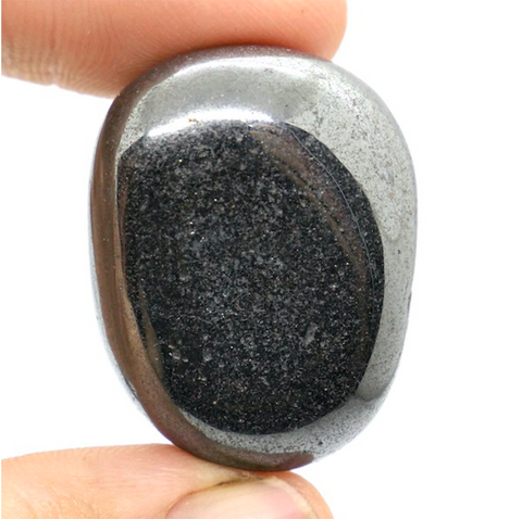 24 Medium Tumble Stones - Hematite B Grade Gemstones Talisman Ancient Wisdom NEW