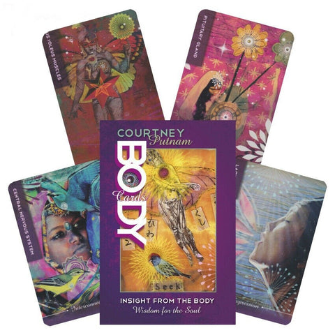 Body Cards Deck Book Set Esoteric Courtney Putnam Schiffer Publishing Sp065