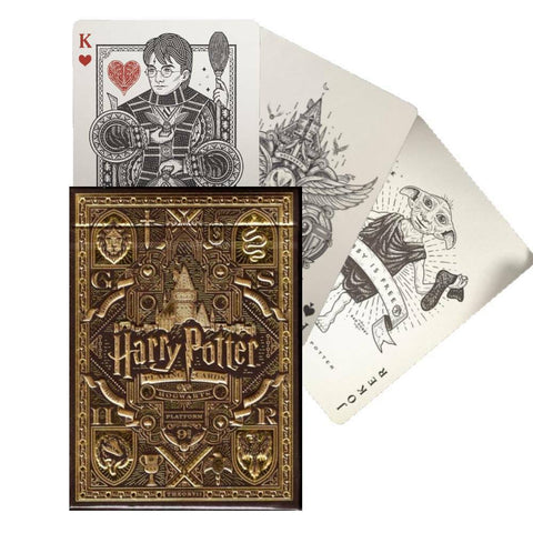 Harry Potter Yellow Playing Cards Deck Theory 11 Magic Cards Hufflepuff