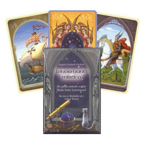 Lenormand Mistico Deck Cards Mystical Lenormand Oracle Spanish Edition Agm NEW
