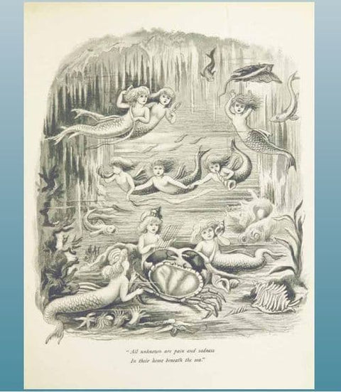 Mermaid'S Mirror Journal Blue Angel For Reflection & Healing Lucy Cavendish NEW