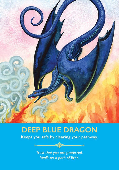 Dragon Oracle Cards Deck And Guidebook Hay House By Diana Cooper Spiritual NEW