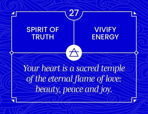 Indigo Sage Affirmation Cards – Air Element Deck for Clarity & Mindfulness