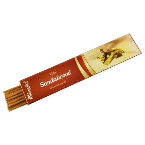Vedic Sandalwood Natural Incense Sticks 15 Grams India Aromatika Vedic-07