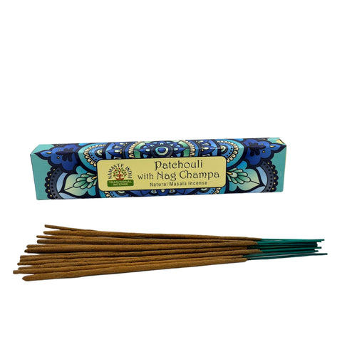 Namaste Mandala Masala Incense - Patchouli With Nag Champa Orkay