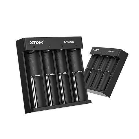 Xtar Mc4S Battery Charger Li-Ion USb Dc 5V 0.5A Tc/Cc/Cv 14500 14650