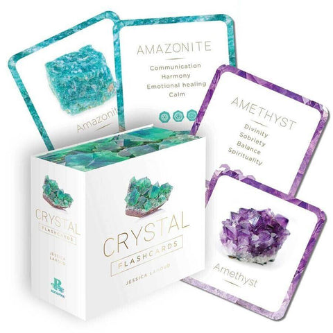 Crystal Flashcards Cards Deck Rockpool Jessica Lahoud Spiritual Inspiration NEW