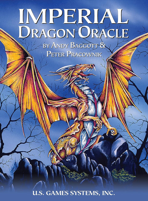 Imperial Dragon Oracle Deck Cards Esoteric Telling US Games Systems NEW