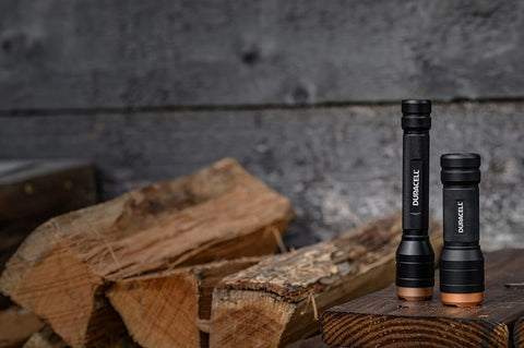 Duracell 250 Lumens Aluminum Flashlight + 3 Aaa Batteries Included Compact
