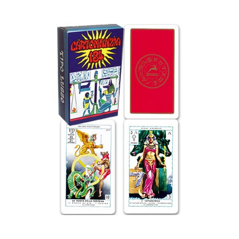 Cartomanzia 184 Tarot Cards Deck Tipo Lusso Modiano Magic Esoteric Telling NEW