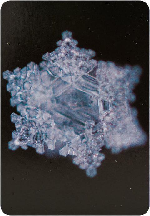 Water Crystal Oracle Cards Deck Beyond Words Esoteric Emoto Snowflakes Water NEW