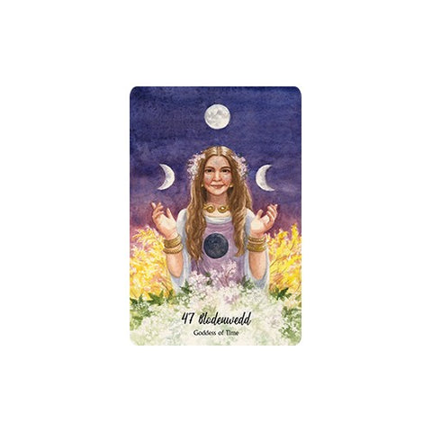 Celtic Goddess Oracle Cards Deck Gillian Kemp & Julia Cellini Cico Books NEW