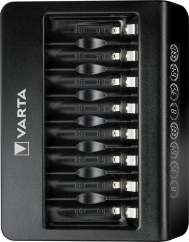 Varta Lcd Multi Charger Plus 57681 100 240V Up To 8 Aaa Aa 1600Mah China NEW