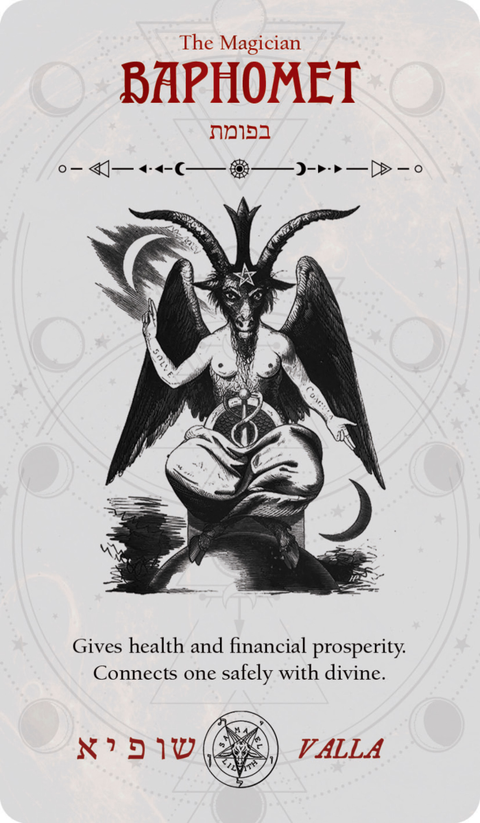 Occult Tarot Pocket Edition Cards in a Tin Rockpool