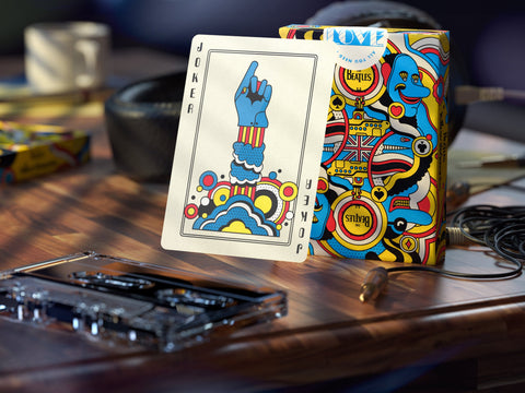 Yellow Submarine The Beatles Playing Cards Deck Theory 11 Premium Luxury