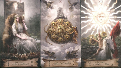 Heaven & Earth Tarot Kit Cards Deck And Book Set Jack Sephiroth Lo Scarabeo NEW