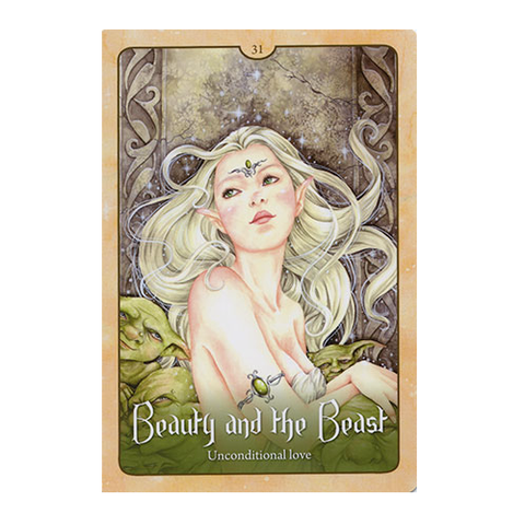 Wild Wisdom Of The Faery Oracle Deck Cards Fortune Telling Blue Angel NEW
