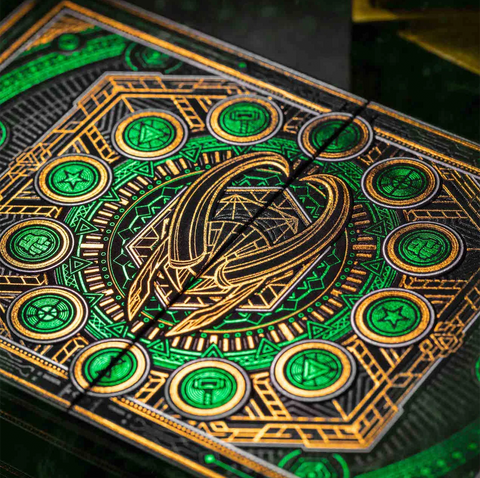 Avengers Loki Playing Cards 2 Decks Pvc & Paper Led Lights Difatta Dif14