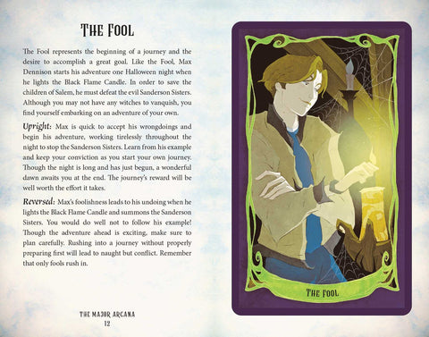 Hocus Pocus Tarot Cards Deck And Guidebook Kit Insight Editions Disney NEW