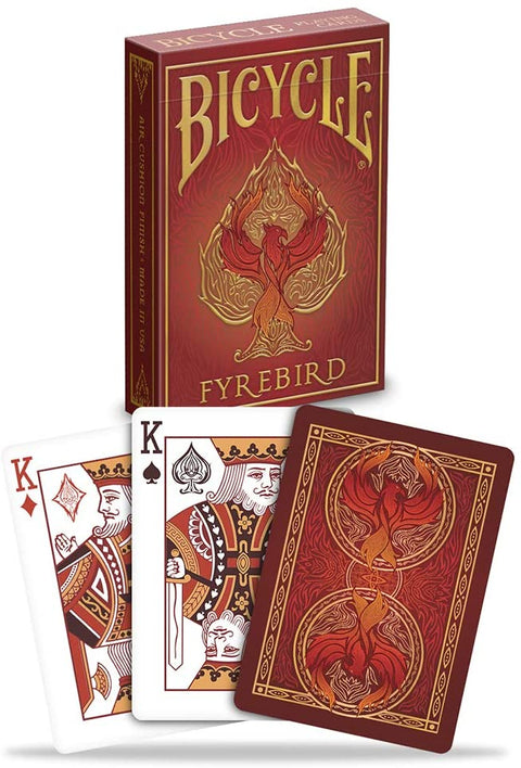 Fyrebird Bicycle Playing Cards Deck Magic Tricks Poker Games Made In USa NEW