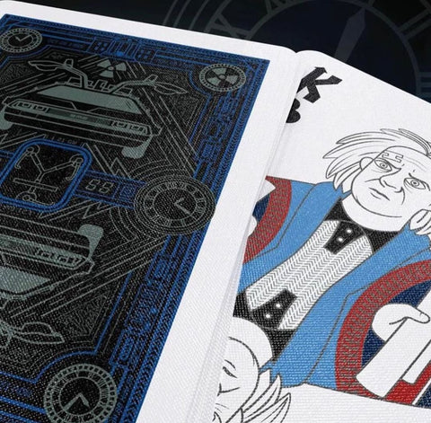 Bicycle BTTF Deck - Back To The Future Playing Cards Deck Poker Size
