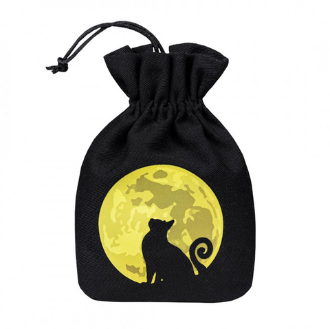 CATS DICE BAG THE MOONCAT ROLEPLAYING GAMES Q-WORKSHOP RPG DND POUCH NEW