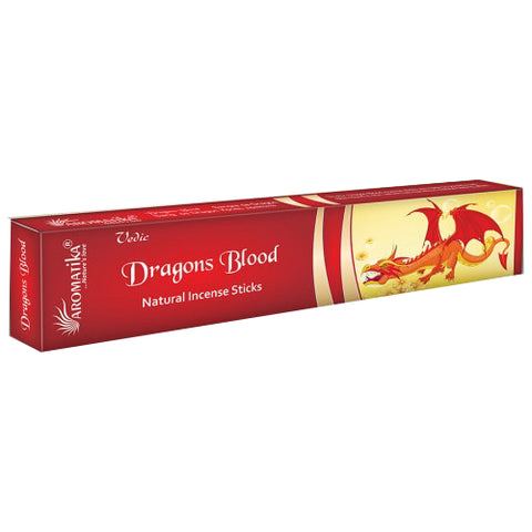 Vedic Dragons Blood Natural Incense Sticks Aromatika