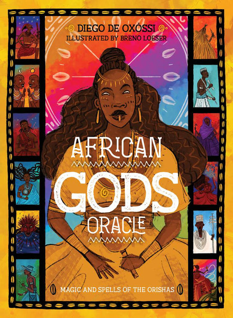 African Gods Oracle Card Deck Orishas Magic Rockpool By Diego De Oxossi Rp172