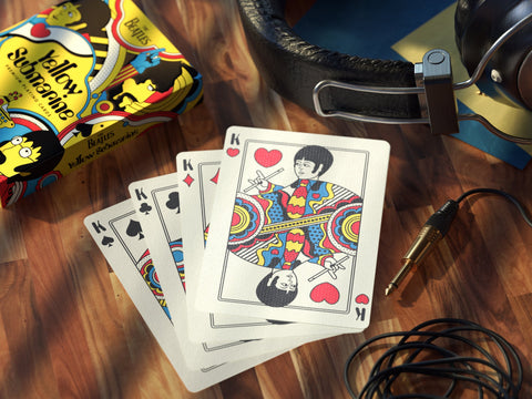 Yellow Submarine The Beatles Playing Cards Deck Theory 11 Premium Luxury