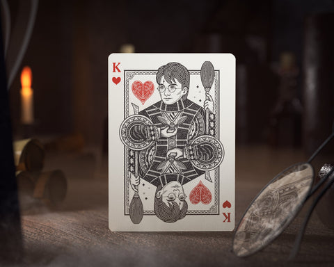 Harry Potter Gryffindor Red Playing Cards Deck Theory 11 Magic Cards