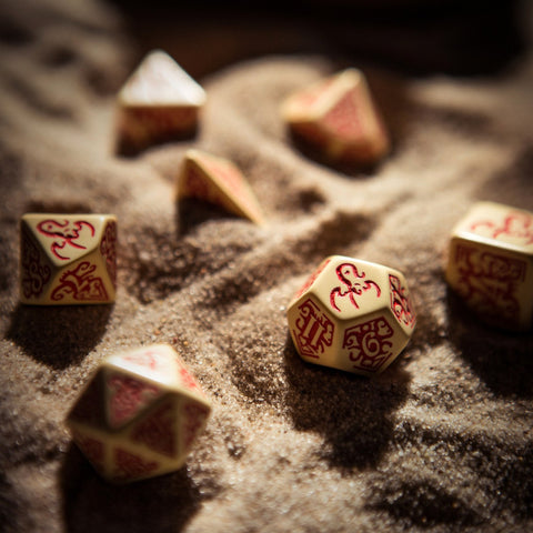 Call Of Cthulhu Masks Of Nyarlathotep Dice Set Playing Games Q-Workshop NEW