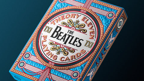 The Beatles Playing Cards Deck Theory 11 Blue Magic Tricks Quality USa NEW