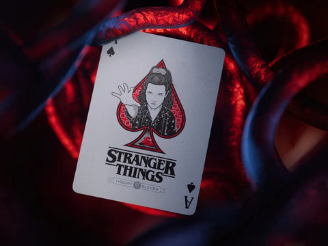 Stranger Things Playing Cards Poker Size USpcc Made In USa Theory 11 Netflix NEW