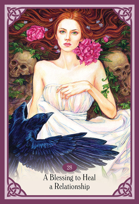 Blessed Be Oracle Cards Deck Original Blue Angel By Lucy Cavendish Esoteric NEW