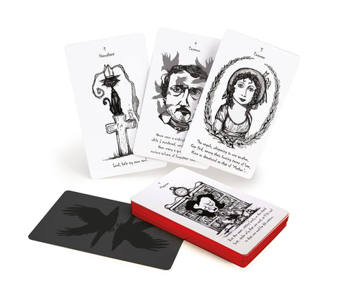 THE POE TAROT CARDS DECK SCHIFFER PUBLISHING TRISHA LEIGH SHUFELT ESOTERIC NEW