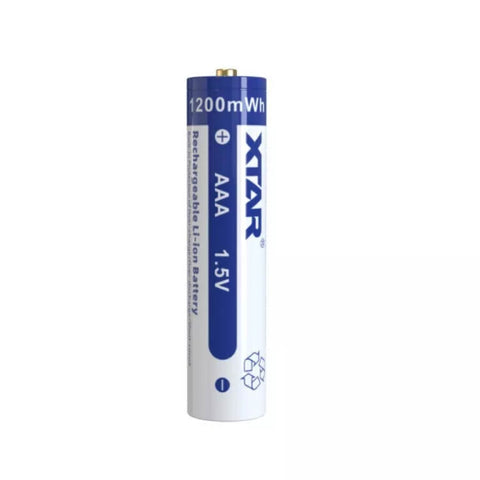 4 Xtar Aaa Rechargeable Li-Ion Batteries 1200 Mwh 1.5V Protected 4 Pack NEW